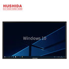 HUSHIDA 55 inch capacitive touch screen monitor interactive whiteboard computer with school teaching application